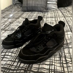 Black Cat Jordans (2020), Kids 5.5/Women 7, Used, Proof of Authentication